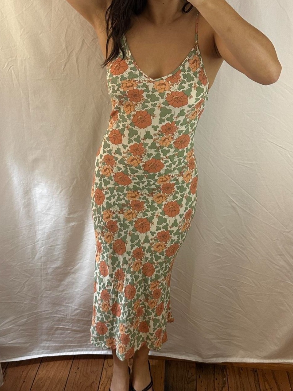 Rolla’s flower pattern dress